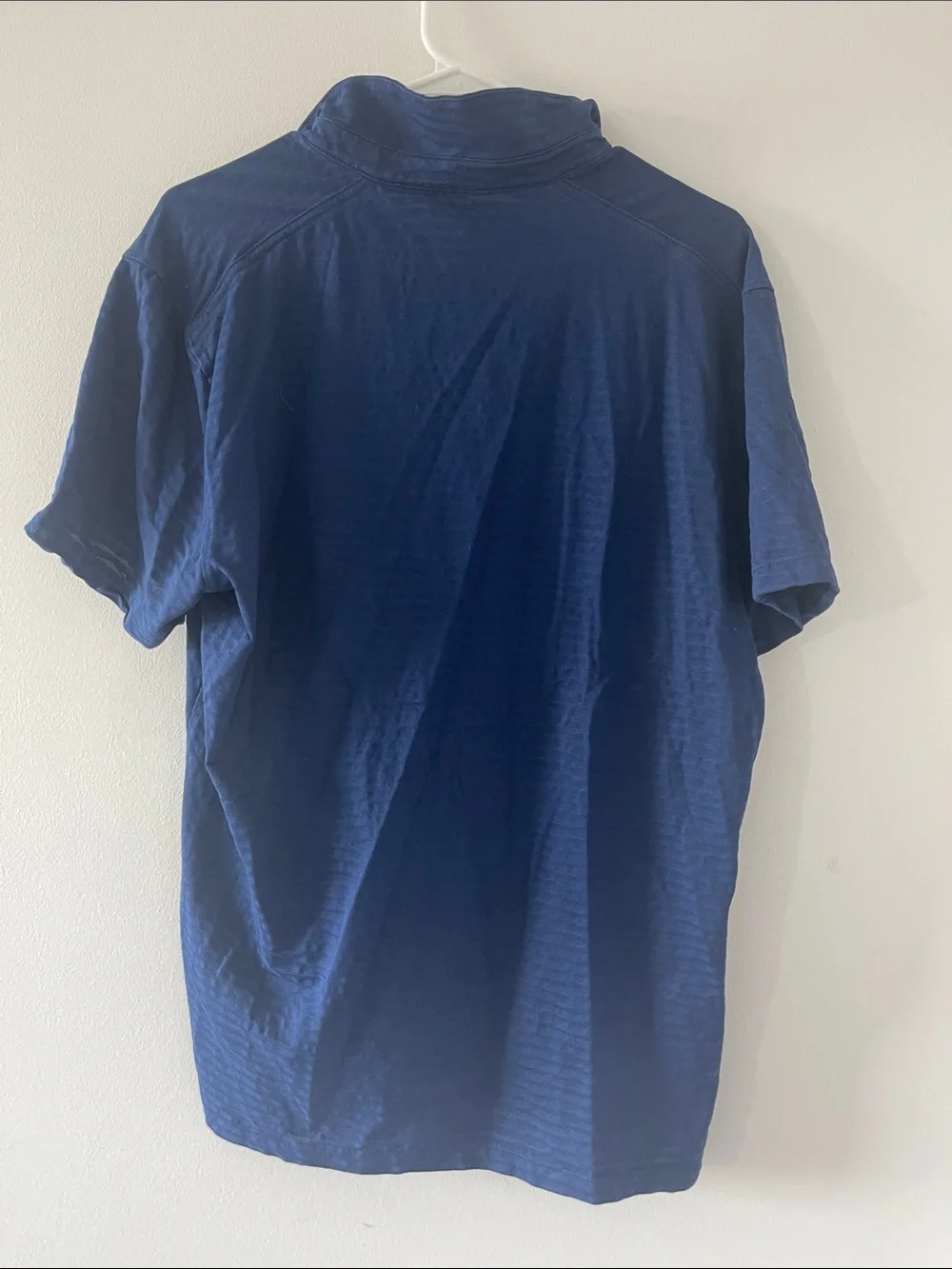 Men's Nike Navy Polo Shirt - Classic Short Sleeve